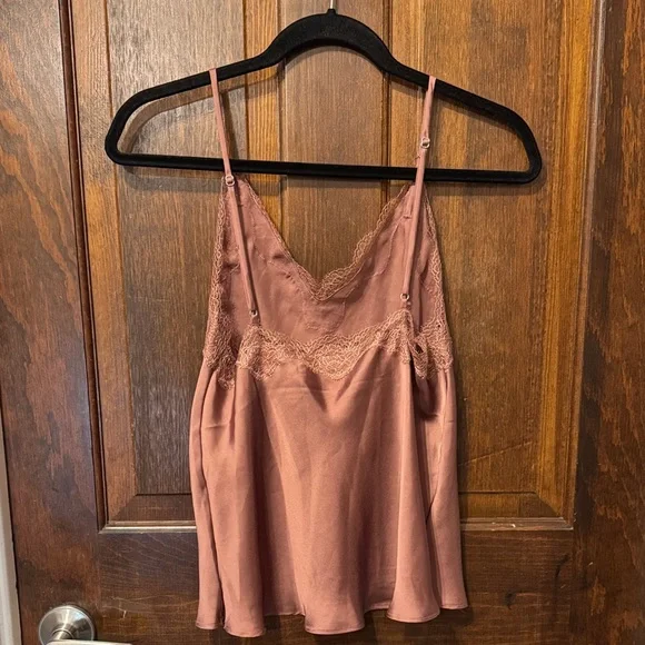 Victoria's Secret Satin Lingerie Set with Lace Trim - Picture 3 of 5